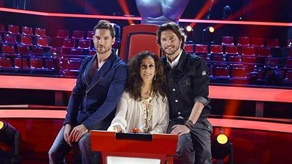 Los tres coaches de La Voz KIds