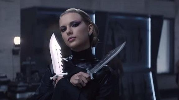 Taylor Swift en el vídeo de Bad Blood.