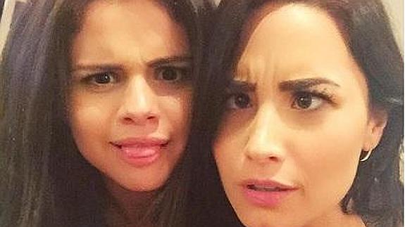 Imagen de Demi Lovato y Selena Gomez.