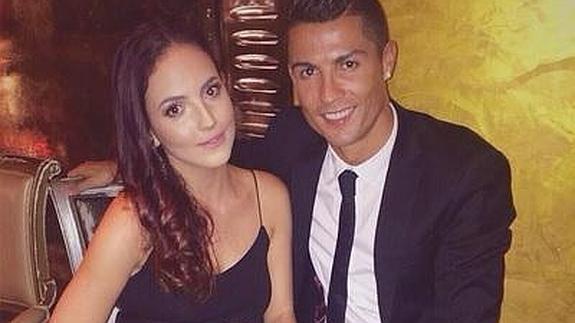 Cristiano Ronaldo y Claudia Sánchez.