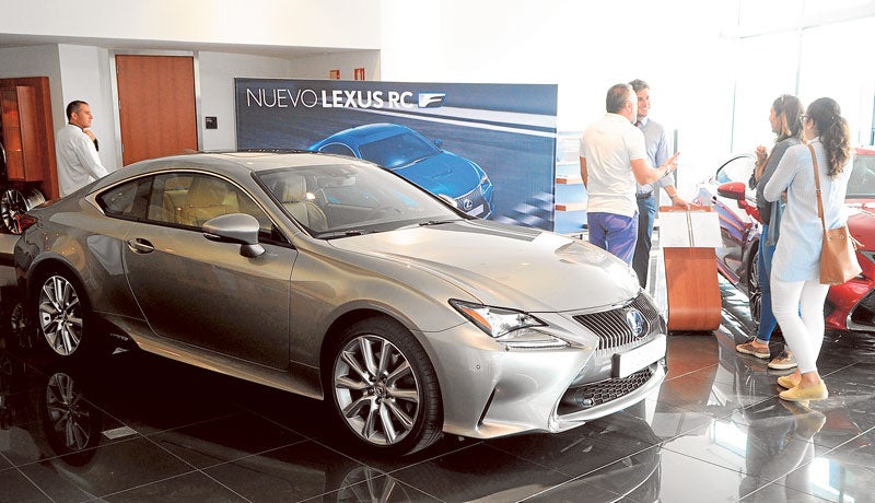 El nuevo RC 300h se hace hueco en Lexus Murcia