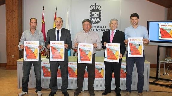 Presentación del evento en el Ayuntamiento de Los Alcázares. 