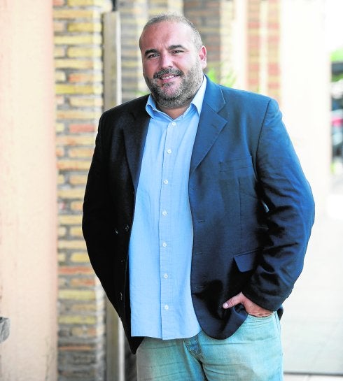 Manuel Sánchez Breis, ayer por la tarde en Murcia. 