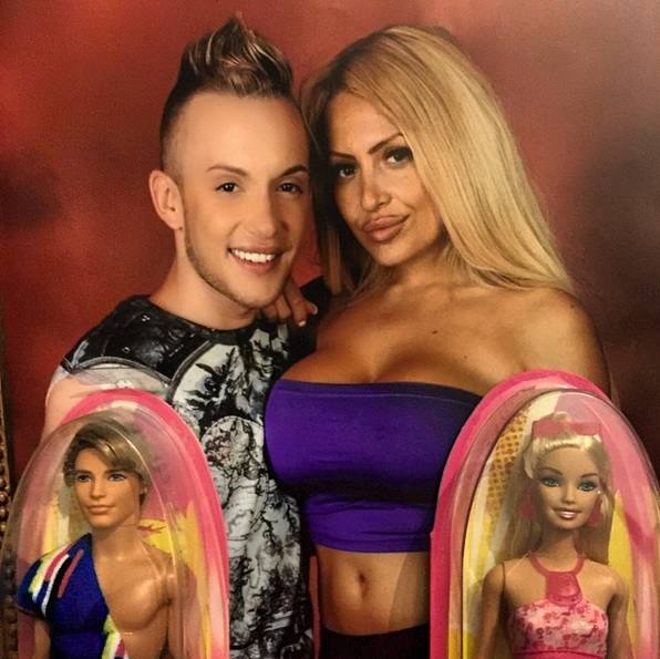 Los últimos Ken y Barbie de la vida real. 