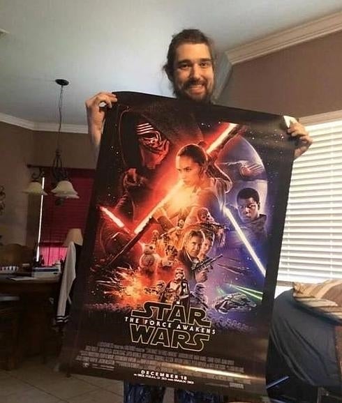 Daniel Fleetwood ha visto cumplido su último deseo en la vida: ver el último episodio de la saga Star Wars.