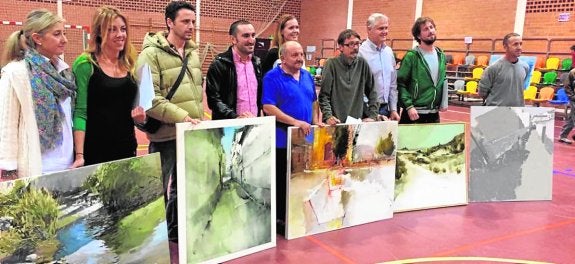 Pinceles y acuarelas toman las calles
