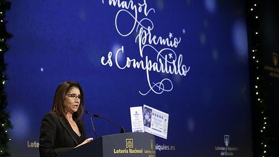 Presentación de la Lotería de Navidad 2015
