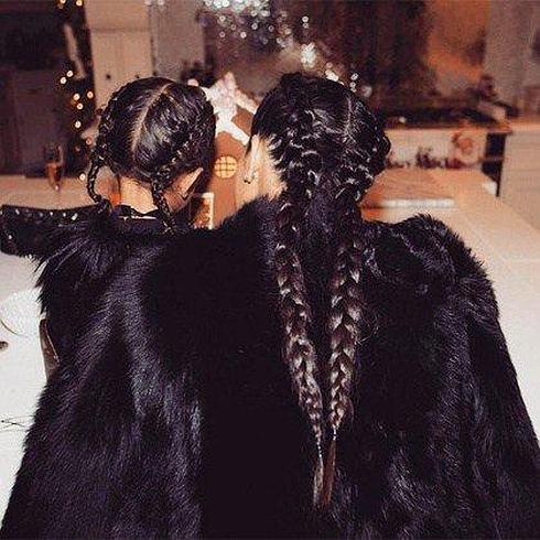 North West con su madre, Kim Kardashian.