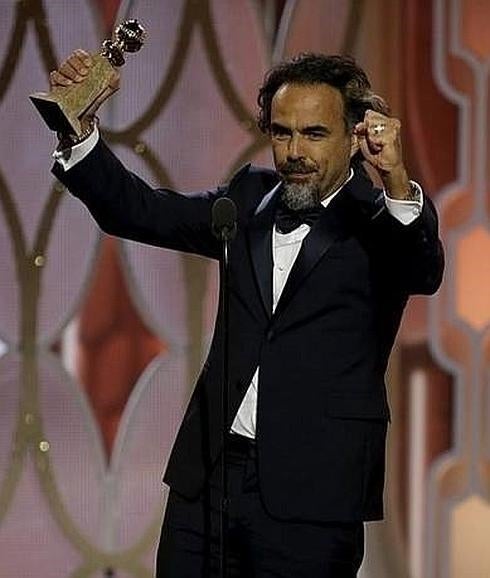 El director mexicano Alejandro González Iñarritu, uno de los claros triunfadores de la noche. 