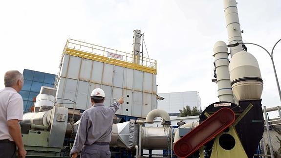 Planta de Derivados Químicos en Alcantarilla. 