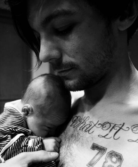 Louis Tomlinson y su bebé