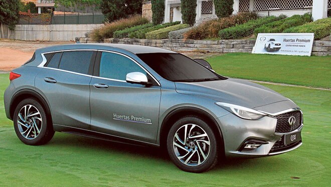 El nuevo Q30 de Infiniti salta al campo de golf