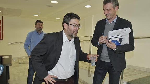 Miguel Sánchez y Óscar Urralburu. 