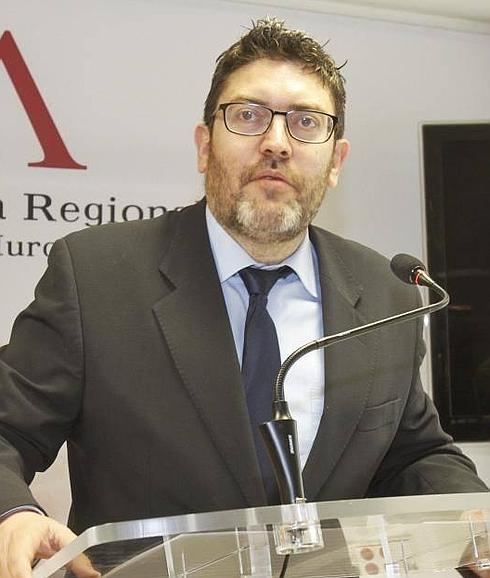 Miguel Sánchez, este miércoles, en la Asamblea. 