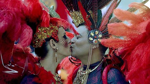 Desfile del martes de carnaval en Águilas. 