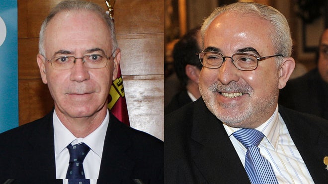 Antonio Navarro Corchón y José Luis Mendoza. 