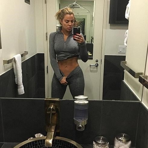 Khloe Kardashian retoca sus fotos para parecer más delgada