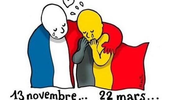 Las redes sociales se solidarizan con los atentados de Bruselas: #JeSuisBruxelles