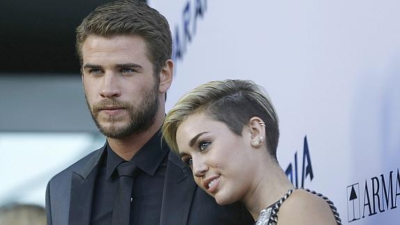 Miley Cyrus y Liam Hemsworth