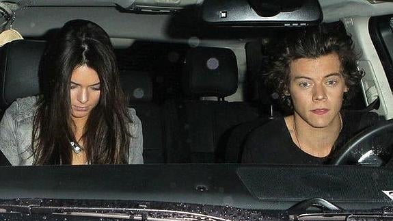 Harry Styles y Kendall Jenner hace un año y medio.