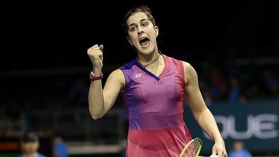 Carolina Marín, en una imagen de archivo.