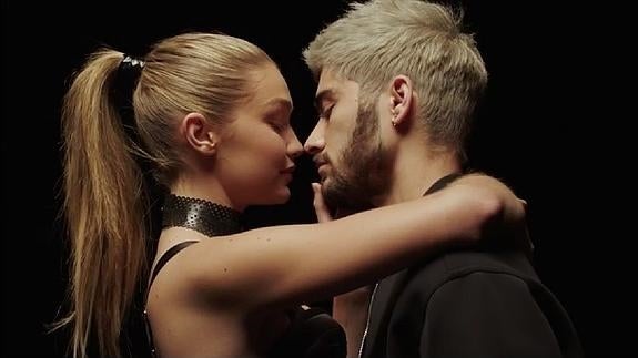 Gigi Hadid y Zayn Malik.