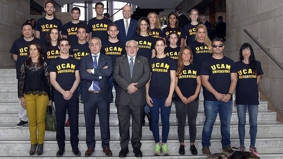 Presentación de las diecinueve incorporaciones de la UCAM. 