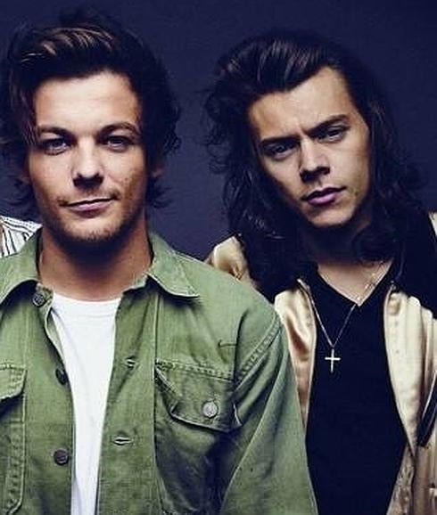 Louis Tomlinson y Harry Styles 