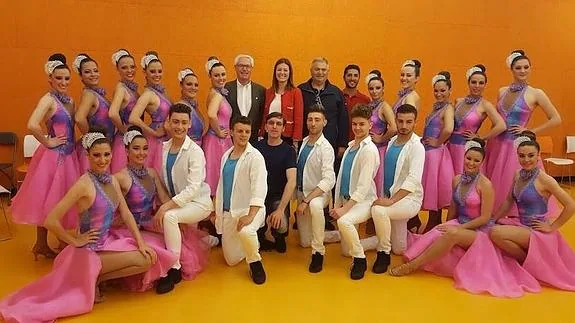 El Ballet Oficial de la Federación de Peñas del Carnaval de Águilas. 