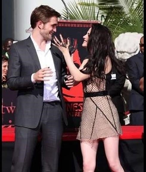 obert Pattinson y Kristen Stewart