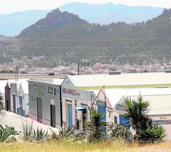 Panorámica del polígono de El Búho, donde se proyecta habilitar una nave para los temporeros. 