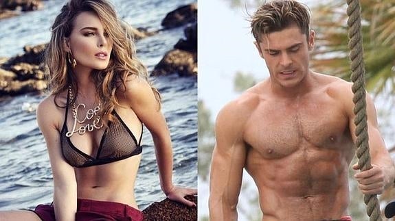 Zac Efron y Belinda, la pareja del verano