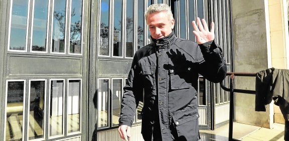 El yerno de Valcárcel, Fulgencio Perán, durante su declaración como testigo en el caso en febrero de 2015. 