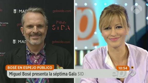 Miguel Bosé y Susanna Griso