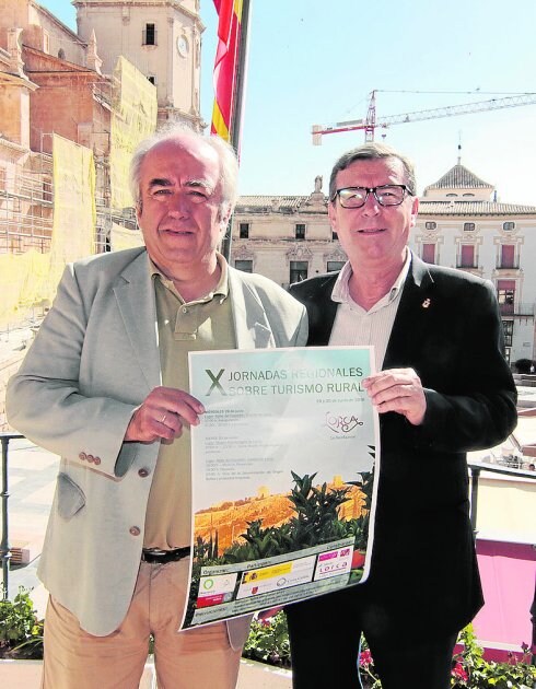 Carreño y Montiel, ayer en la presentación de las Jornadas.