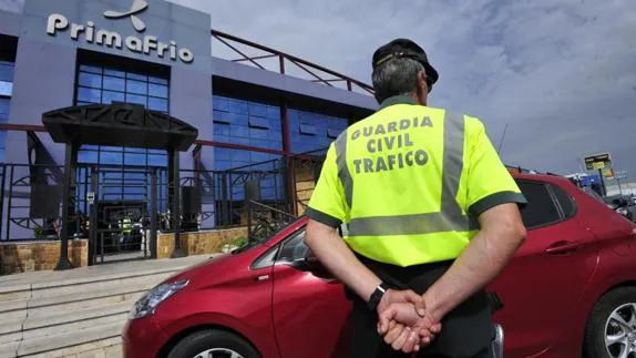 Registro de la Guardia Civil en la empresa Primafrio en Molina de Segura. 