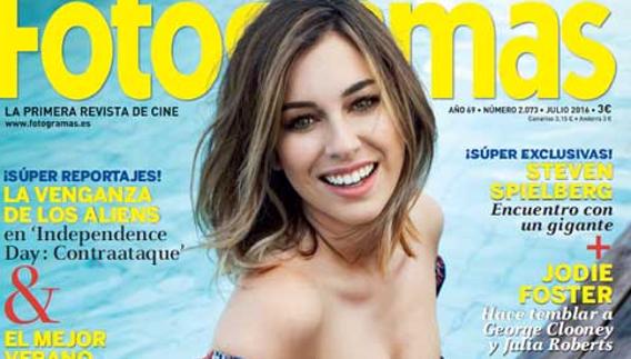 Blanca Suárez conquista en la nueva portada de 'Fotogramas'