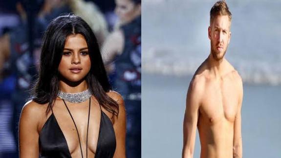 Selena Gomez y Calvin Harris