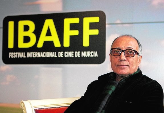 Abbas Kiarostami, en el festival IBAFF de 2013.