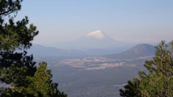 Vistas del Pico de Revolcadores