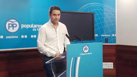 Teodoro García, este viernes, en rueda de prensa. 