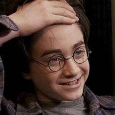 Daniel Radcliffe en 'Harry Potter y la piedra filosofal'.