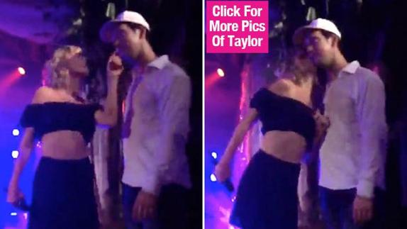 HollywoodLife ha publicado las fotos donde Taylor Swift besa a otro.