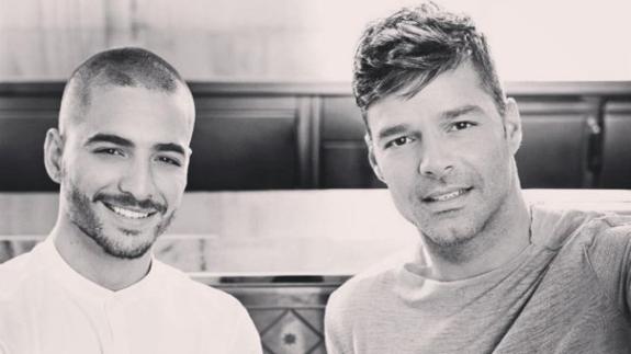 Maluma y Ricky Martin trabajan juntos en una canción y los fans enloquecen