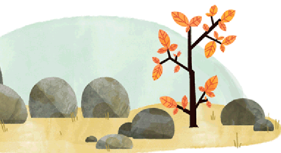 Doodle del equinoccio de otoño