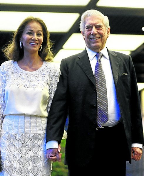 Isabel Preysler y Vargas Llosa.