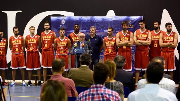 Presentación del UCAM Murcia CB. 