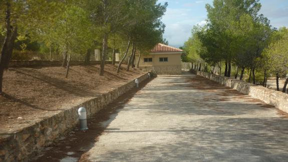 Fotografía cedida por el Ayuntamiento del estado del camping.