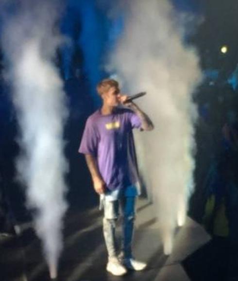 Justin Bieber en el London’s O2 Arena