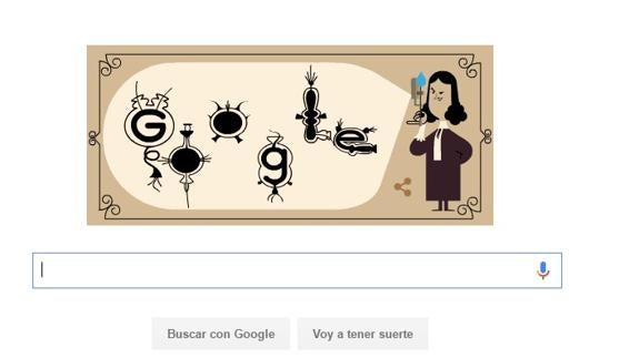 Antoni Van Leeuwenhoek, el descubridor de los espermatozoides, en el doodle de Google